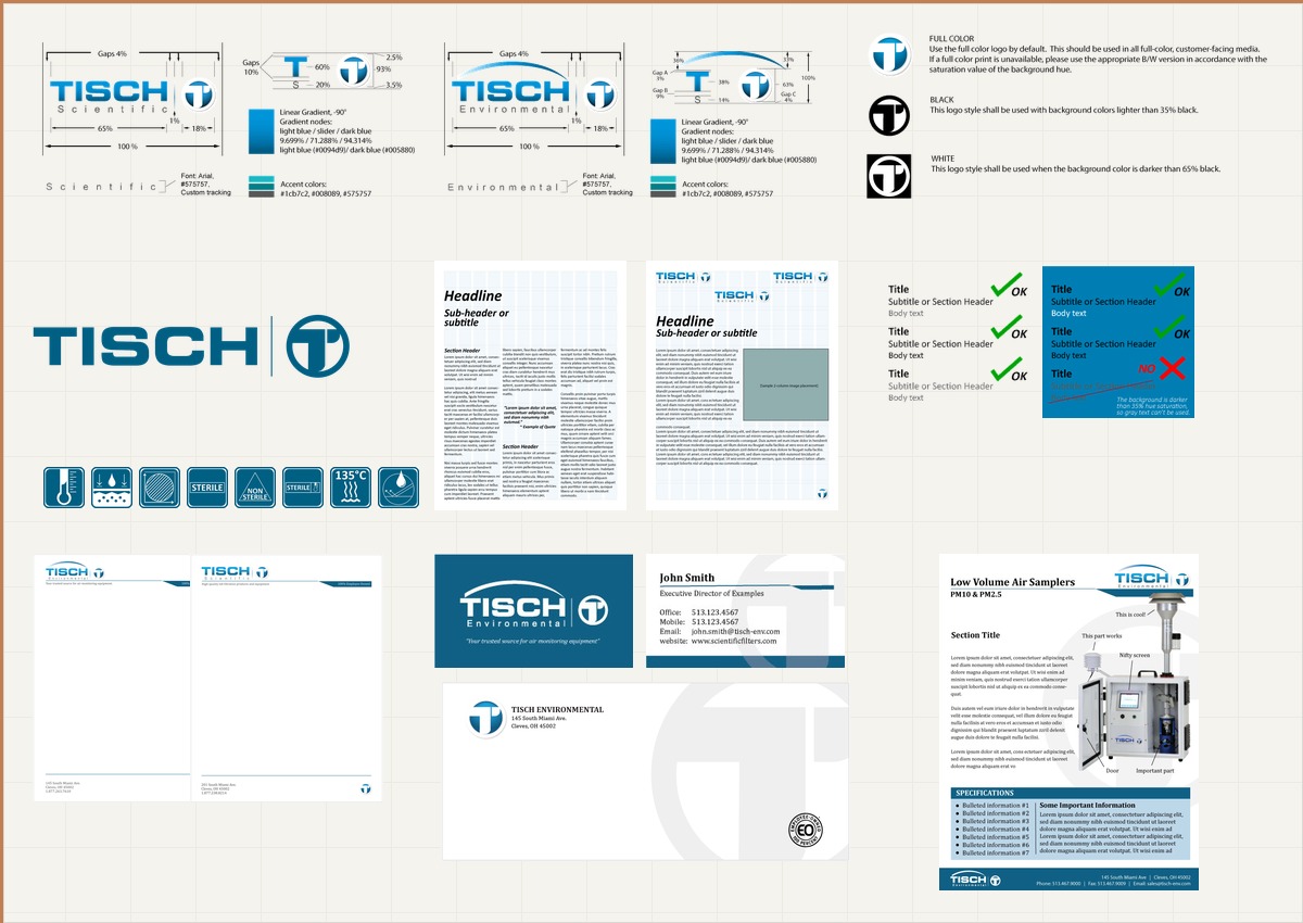 Tisch Scientific Brand Standards Manual